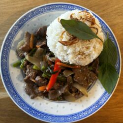 Pad Horapa Nua (Boeuf)