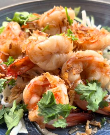 🦐 Kung Pad Sauce Makham (Crevettes)