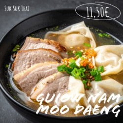 Porc - Guiow Nam Moo Daeng